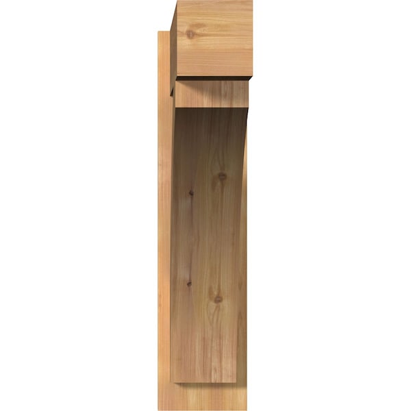 Thorton Block Smooth Outlooker, Western Red Cedar, 7 1/2W X 32D X 32H